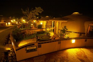 Vue depuis l’hébergement