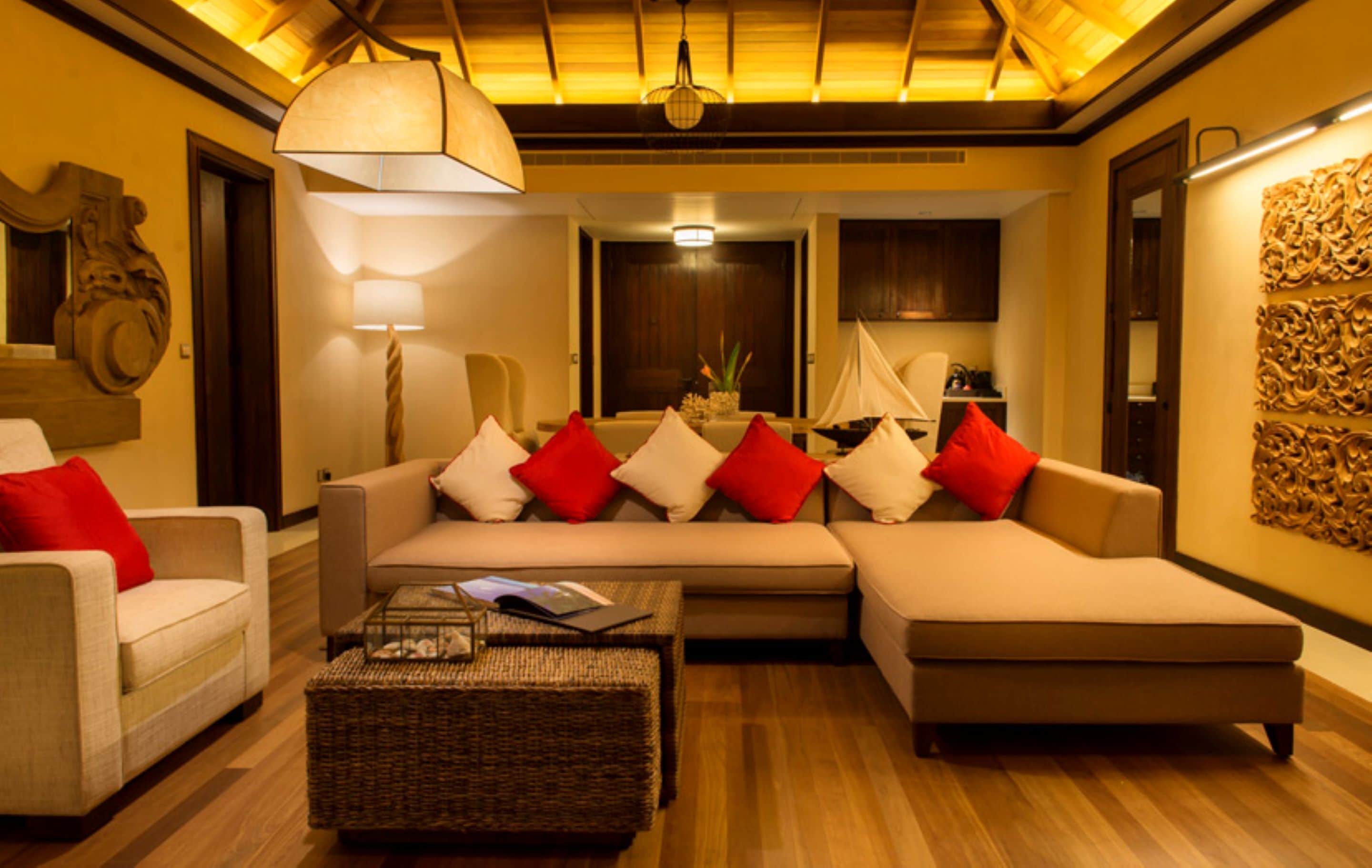 grand villa (beach pool) | hypo-allergenic bedding, down duvets, minibar, in-room safe