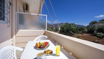 Superior appartement, 1 slaapkamer, op benedenverdieping | Uitzicht vanuit de kamer