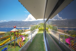 Blick von der Unterkunft