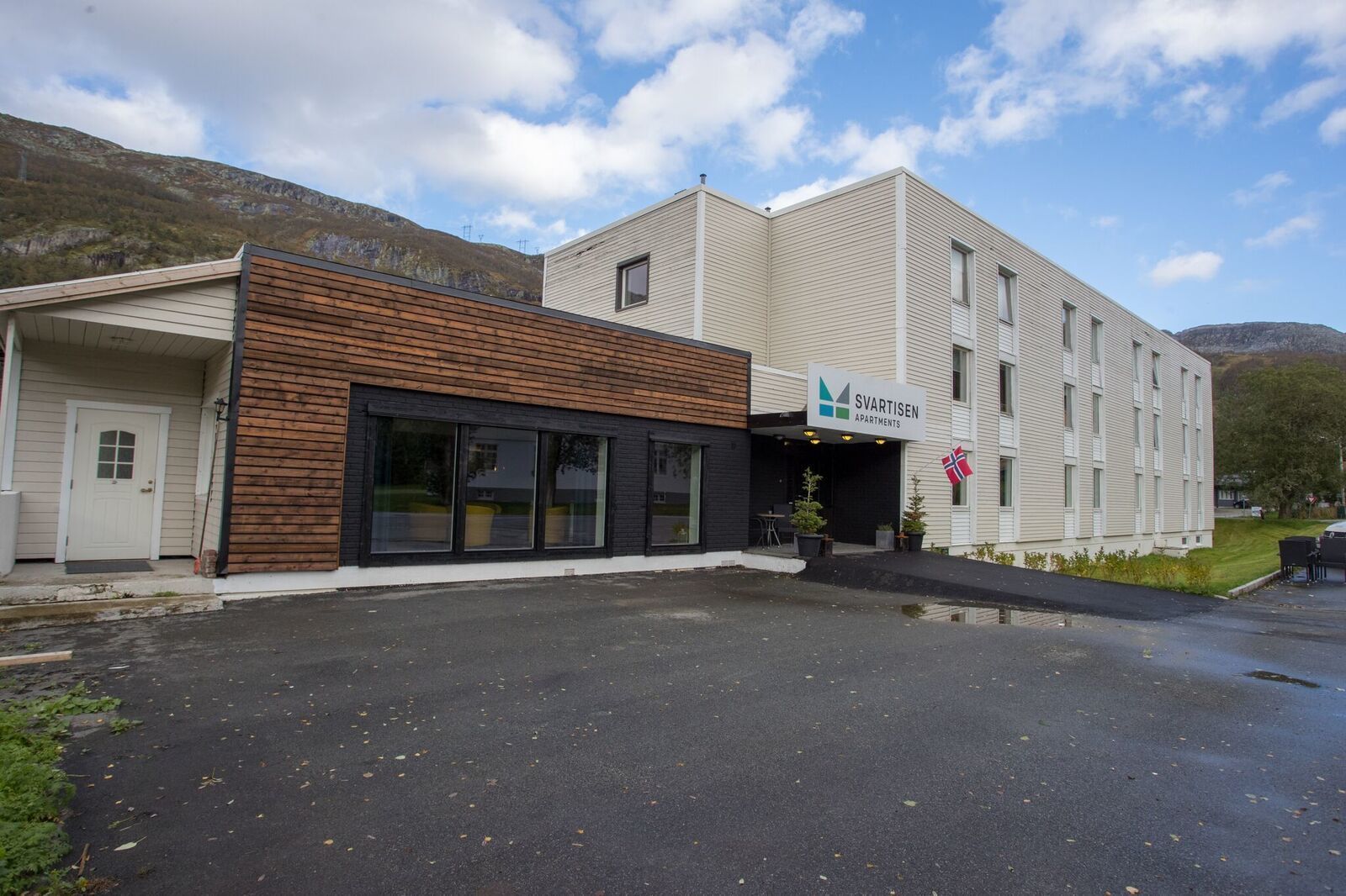 ทางเข้าที่พัก