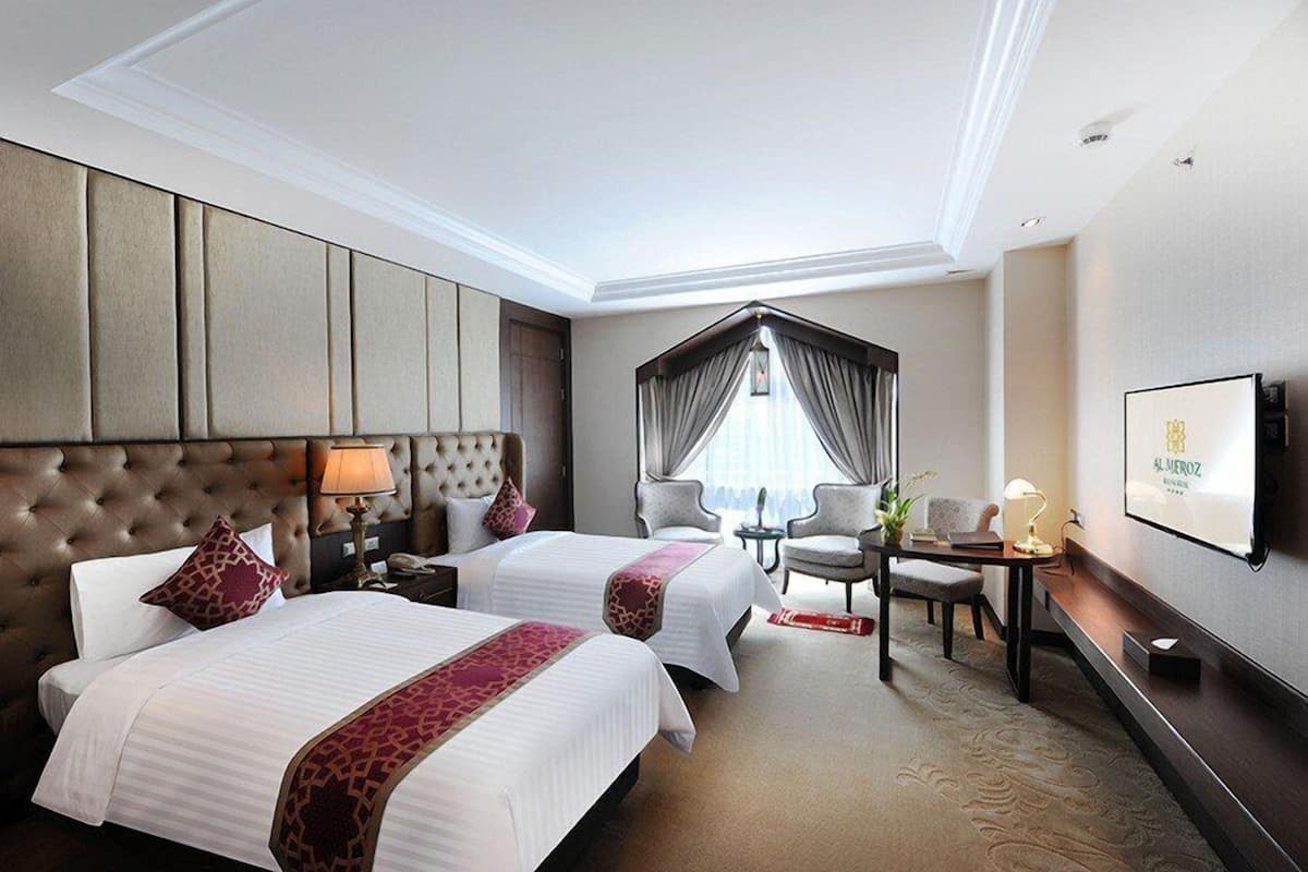Minibar, in-room safe, desk, blackout curtains