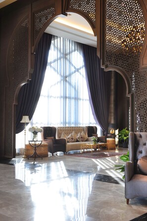 Zona de estar del vestíbulo