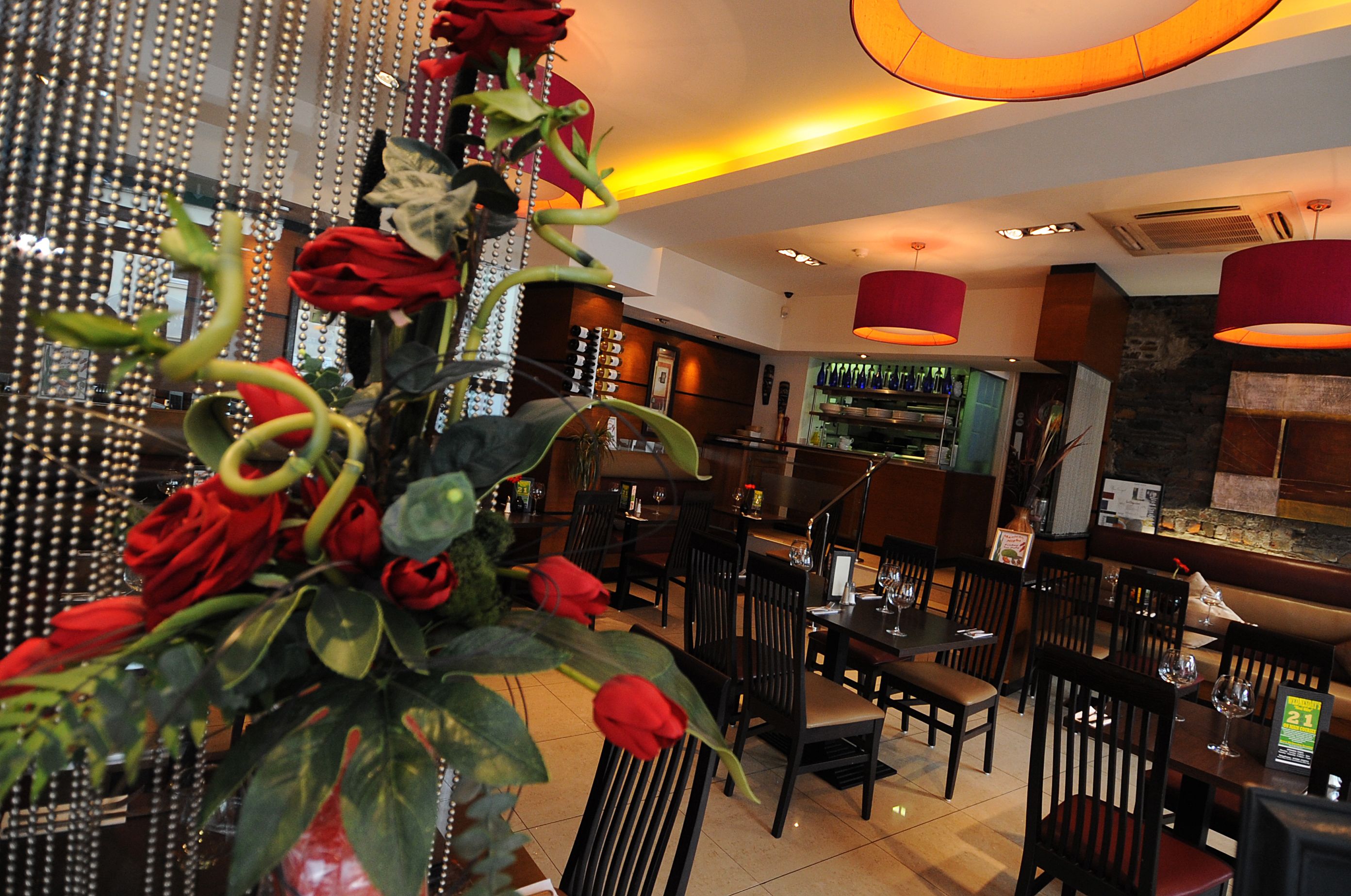 2 restaurants, breakfast, lunch, dinner served; local cuisine