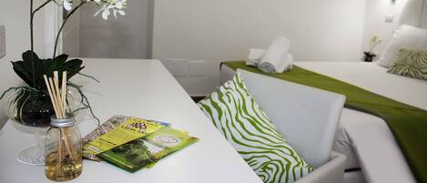 2 slaapkamers, luxe beddengoed, donsdekens