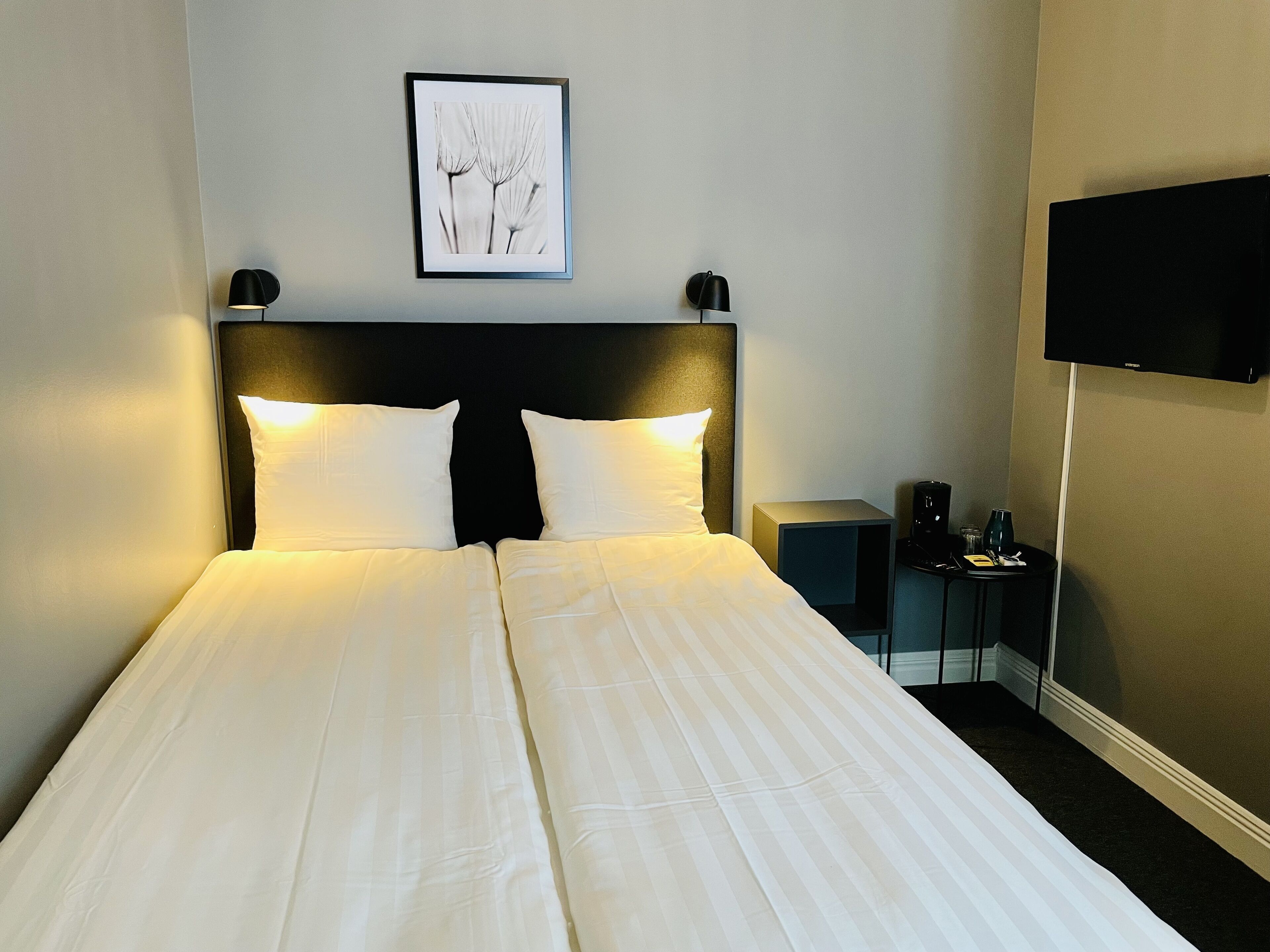 economy double room | blackout curtains, wifi, bed sheets
