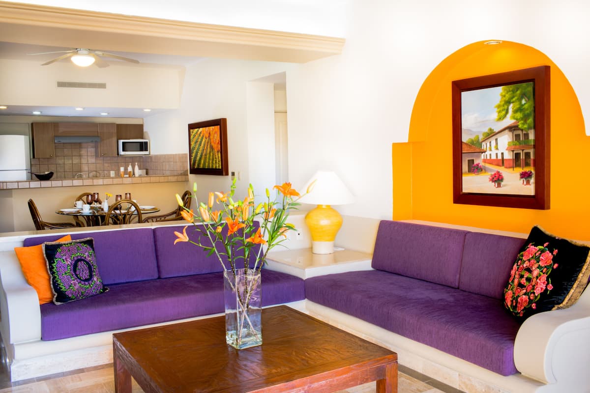 Suite familiar, 2 habitaciones (Deluxe) | Sábanas de algodón egipcio y ropa de cama de alta calidad