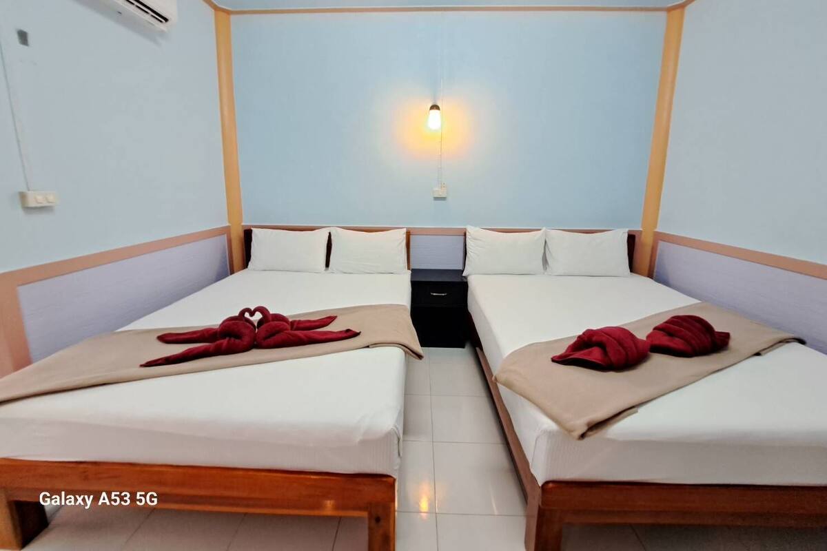 Superior Family room for 4 people | Sengetøy i egyptisk bomull og sengetøy av topp kvalitet