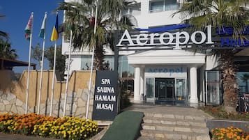 Entrada de la propiedad