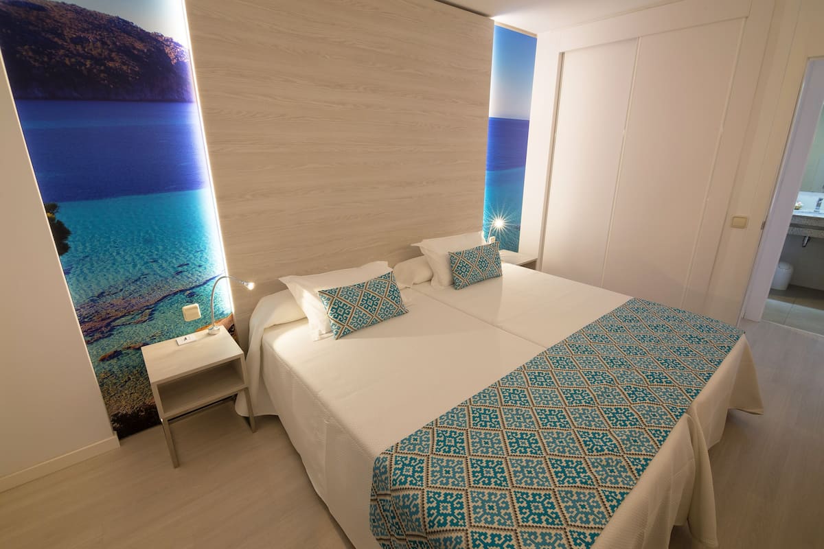 1 chambre, literie hypoallergénique, minibar
