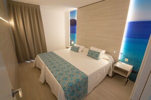 Ropa de cama hipoalergénica y minibar