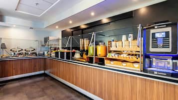 Gratis frukostbuffé varje dag