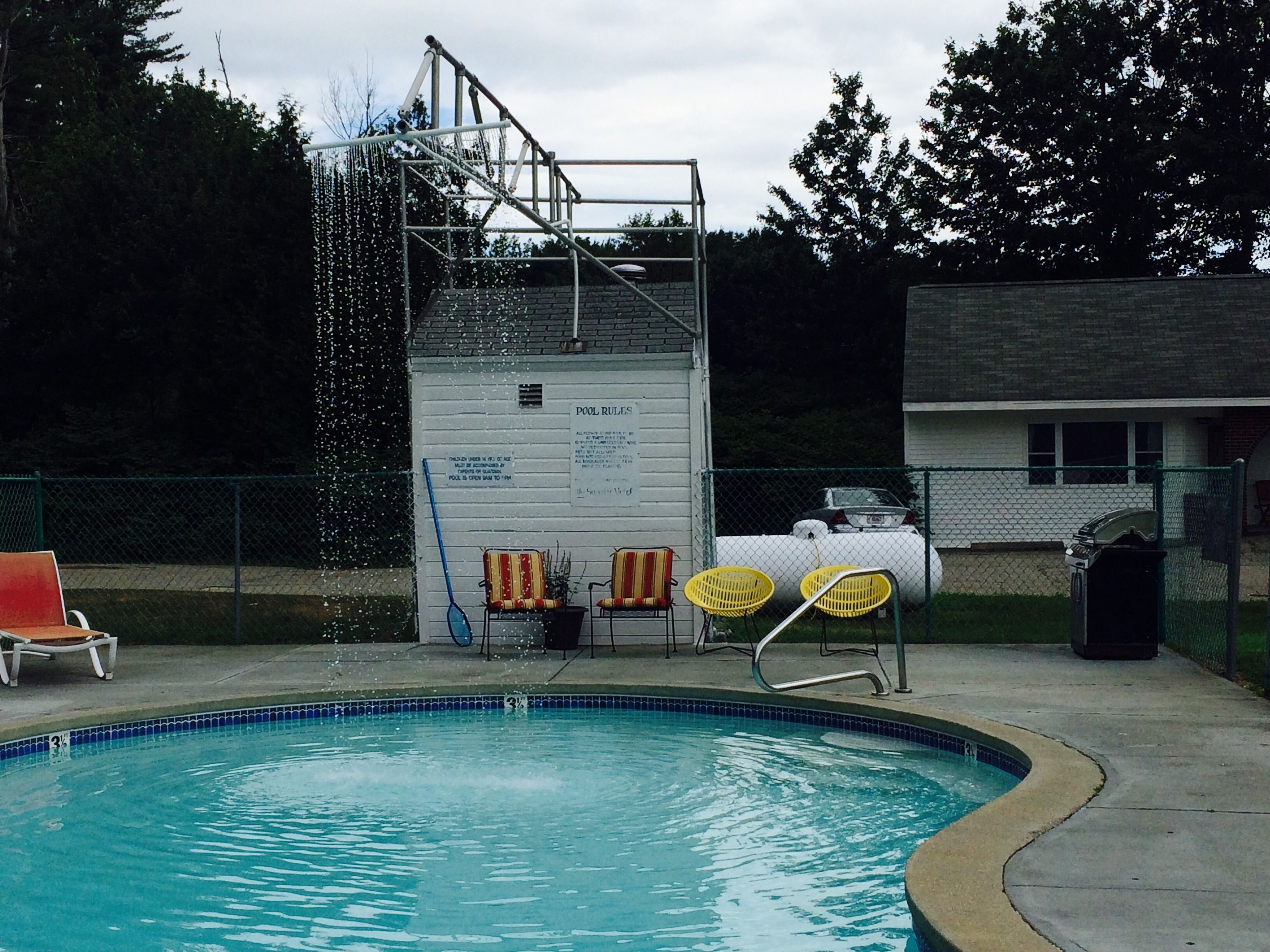 Seasonal outdoor pool