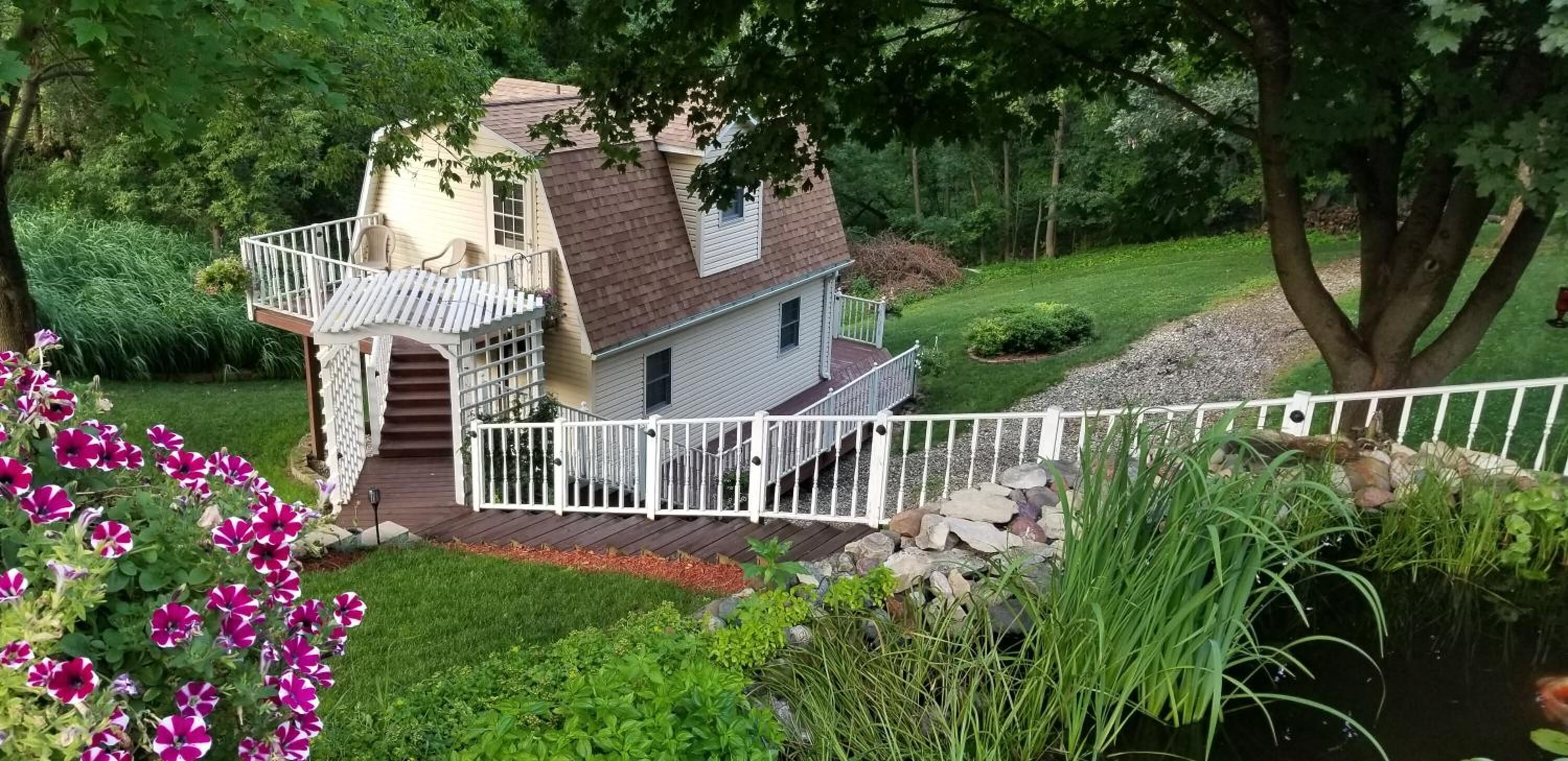 Overnattingsstedets uteområder