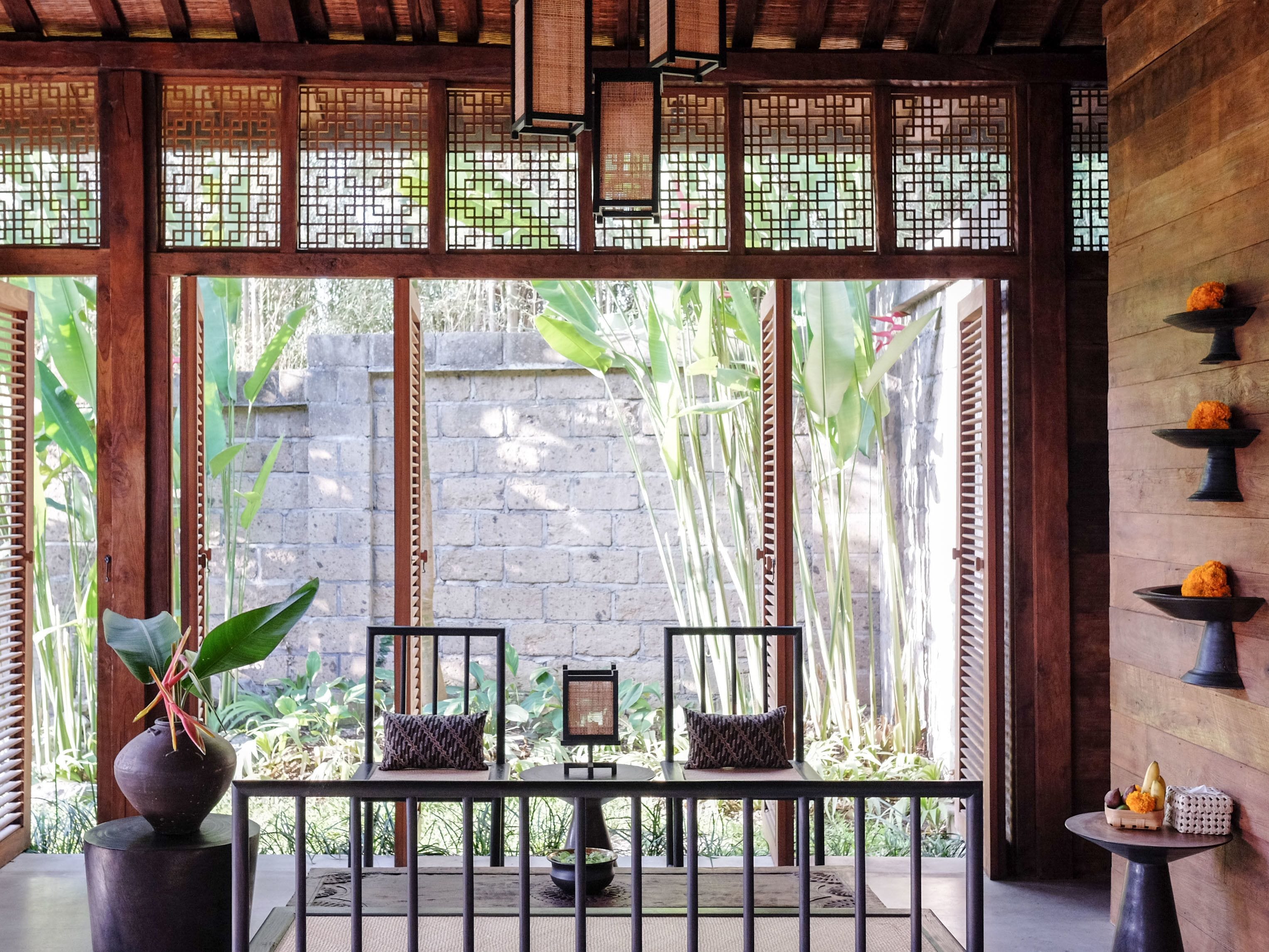 Luxury Villa (Free Yoga Session) | Living area | 40-inch LED TV with cable channels, TV