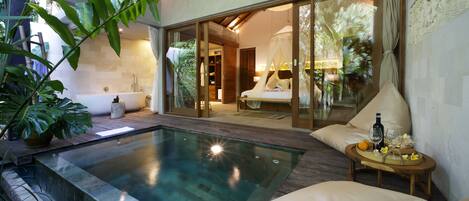 One Bedroom Villa with Private Pool and Bathtub (Free Yoga Session) | Private pool