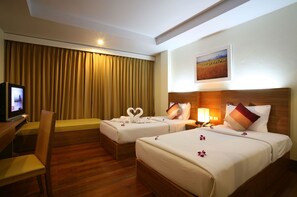 Phòng Superior | Bộ đồ giường kháng dị ứng, bàn, giường gấp/giường phụ (phụ phí) 