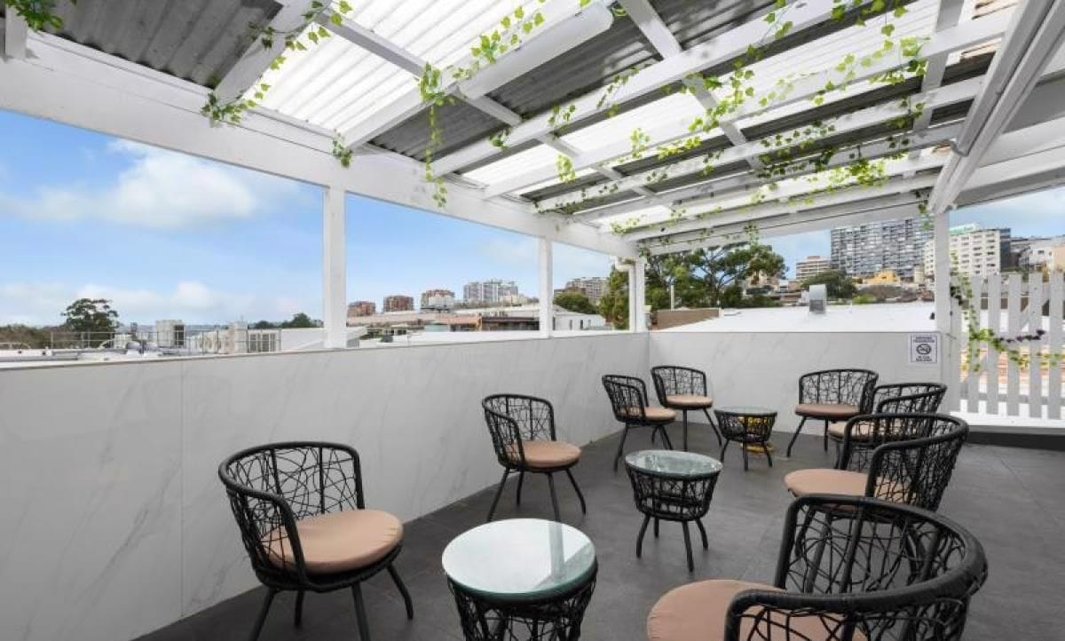 Rooftop terrace