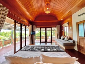 Familienzimmer, 2 Schlafzimmer, Meerblick