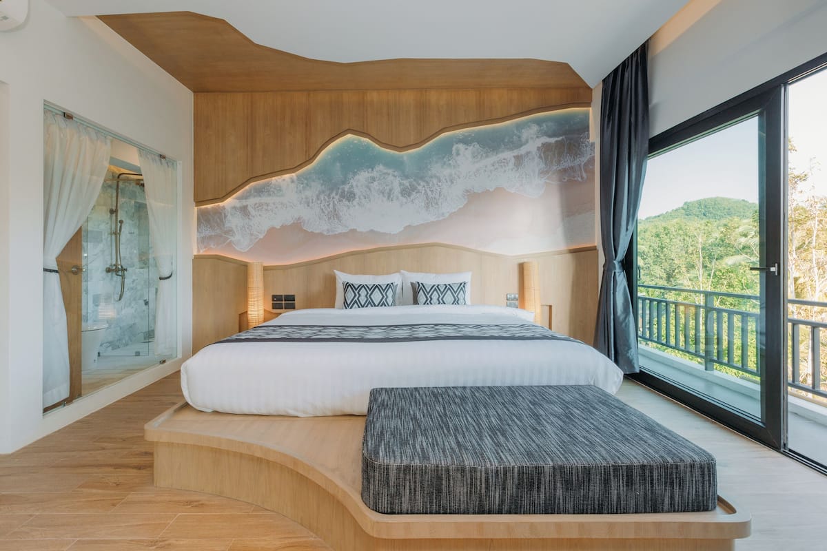 Penthouse | 1 kamar tidur, minibar, brankas, dan didekorasi berbeda-beda