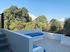 Junior-Suite, Meerblick | Terrasse/Patio