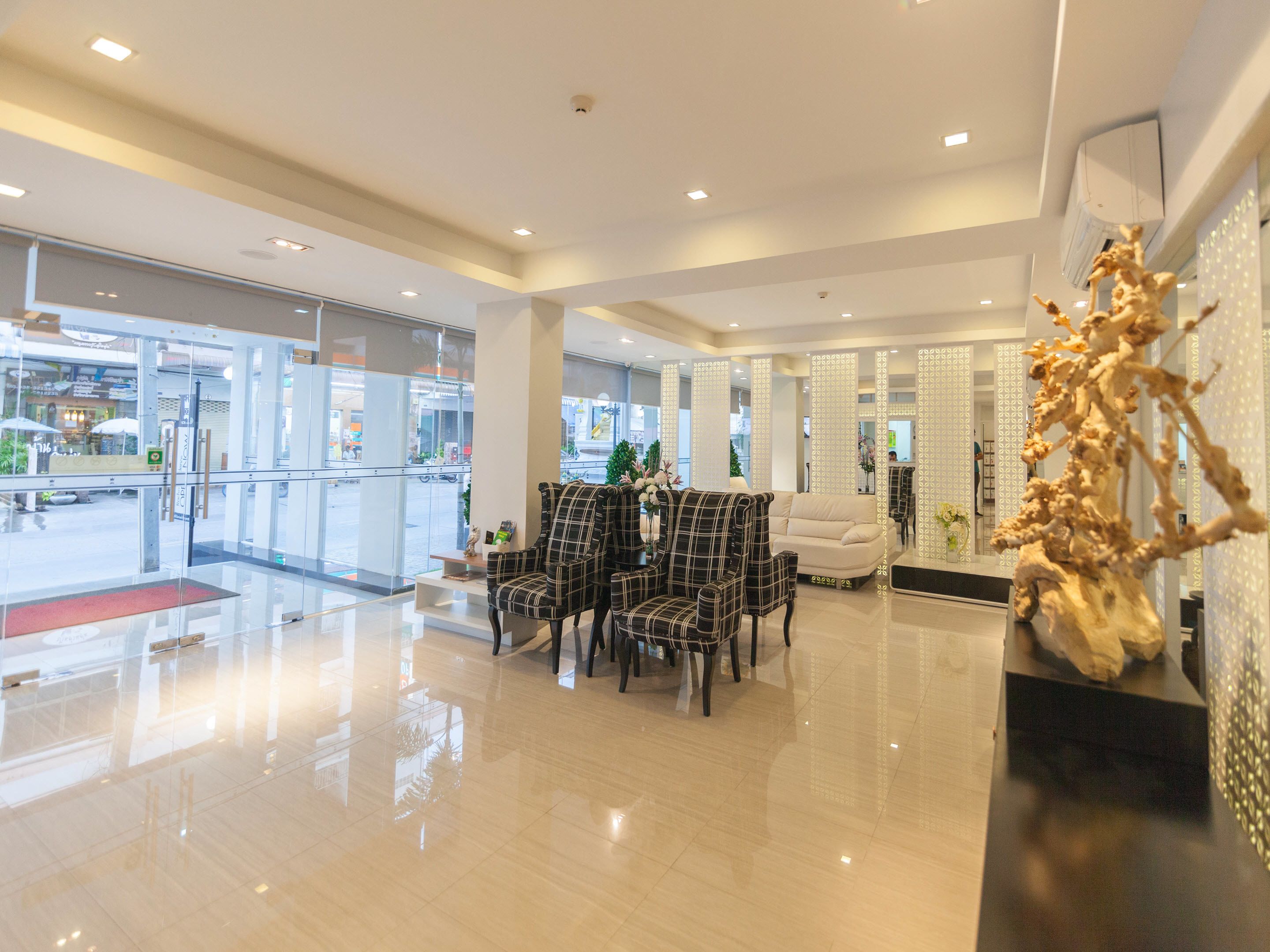 Sitzecke in der Lobby