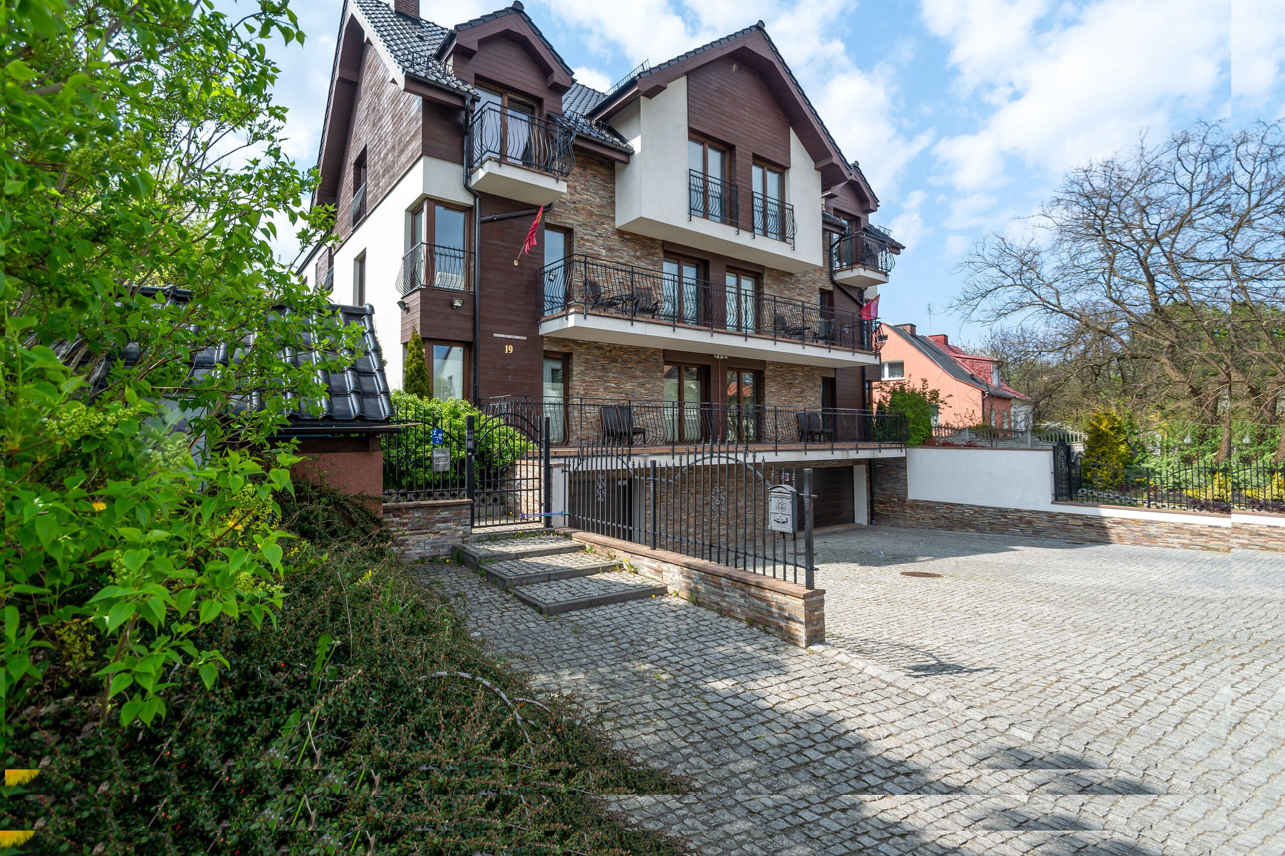 Façade de l’hébergement