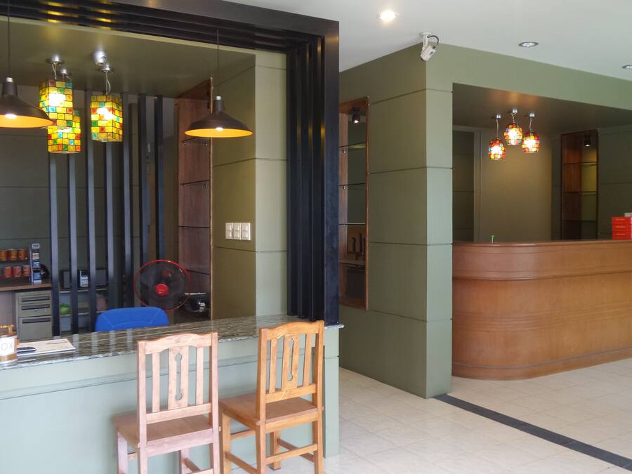 Mostrador de check-in y check-out