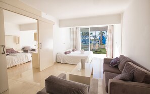 Junior Suite | Free cots/infant beds, bed sheets - Dome Beach Marina Hotel & Resort (Ayia Napa)