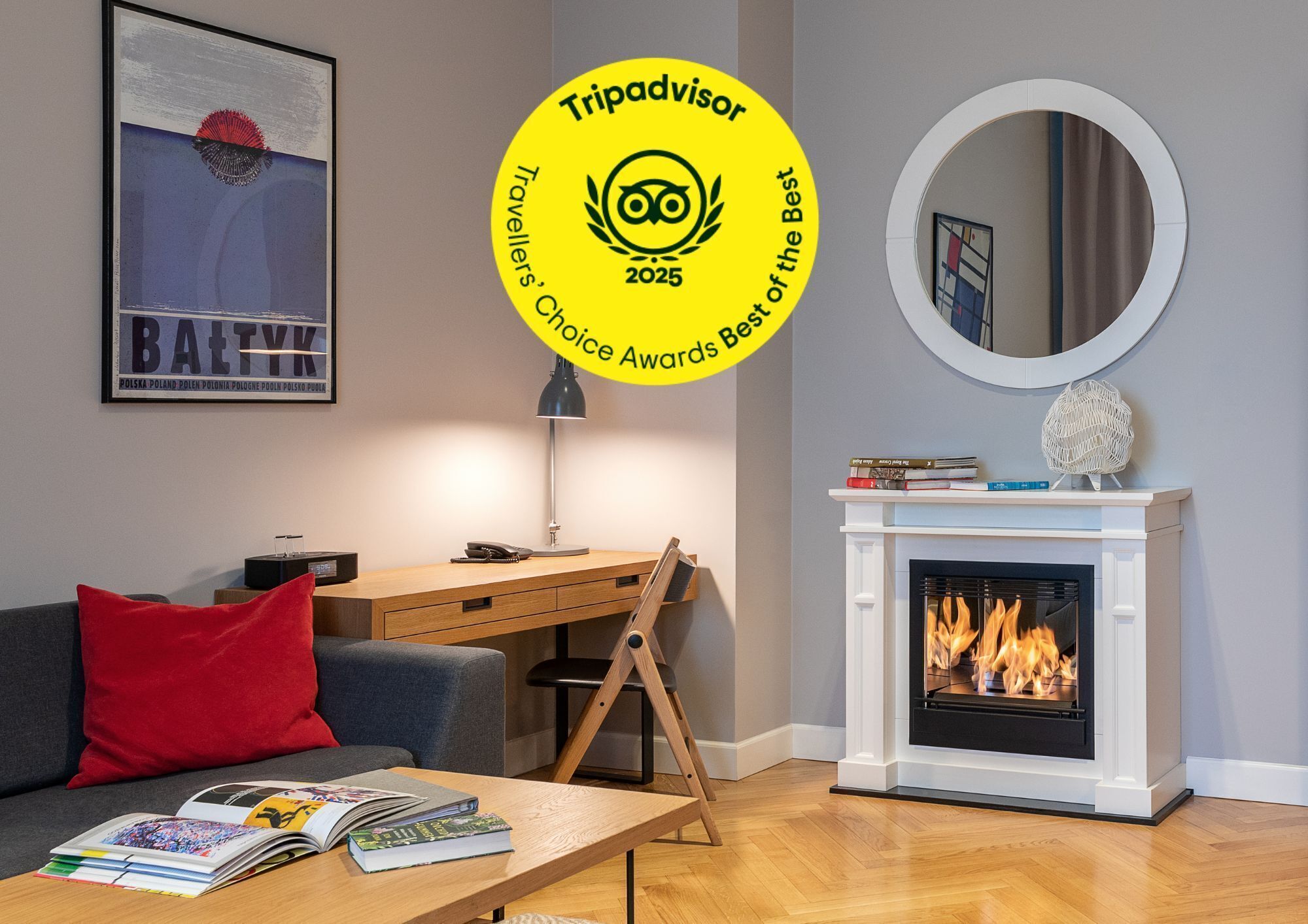 Apartment, 1 Bedroom, Fireplace