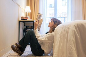 Habitació doble superior | Escriptori, bressols gratuïts, wifi gratuïta i roba de llit 