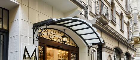 Fassade der Unterkunft