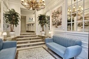 Zona de estar del vestíbulo