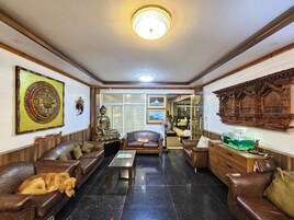 Sala de estar en el lobby