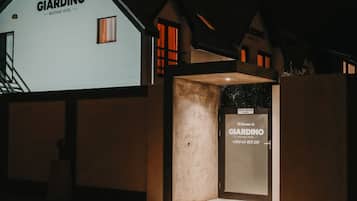 Facciata della struttura