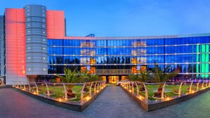 Front of property – evening/night