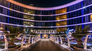 Front of property – evening/night