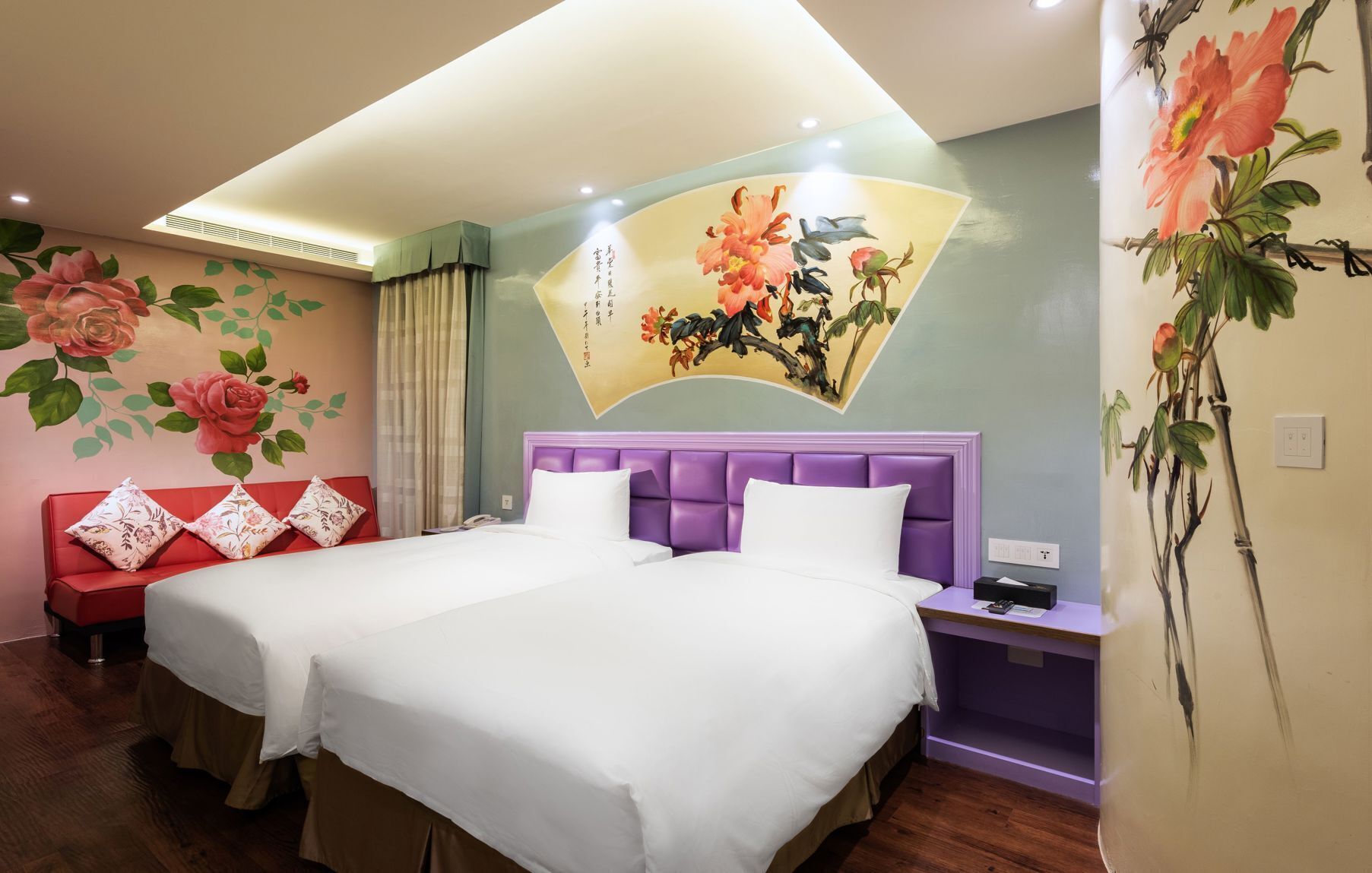 Soundproofing, iron/ironing board, rollaway beds, free WiFi