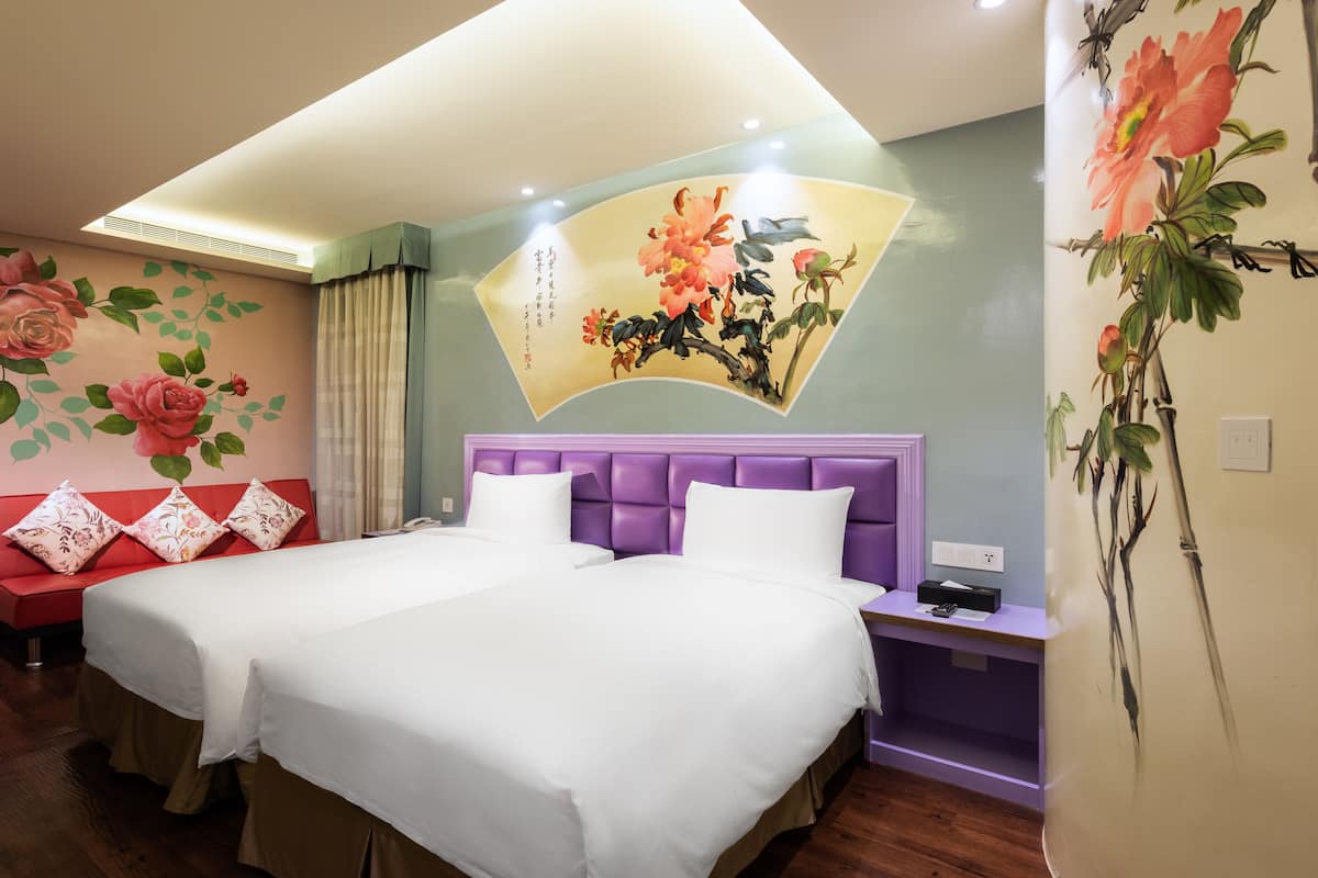 Phòng 2 giường đơn Deluxe, 2 giường đơn | Phòng cách âm, bàn ủi/dụng cụ ủi quần áo 