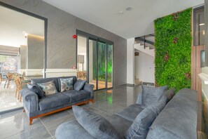 Sitzecke in der Lobby