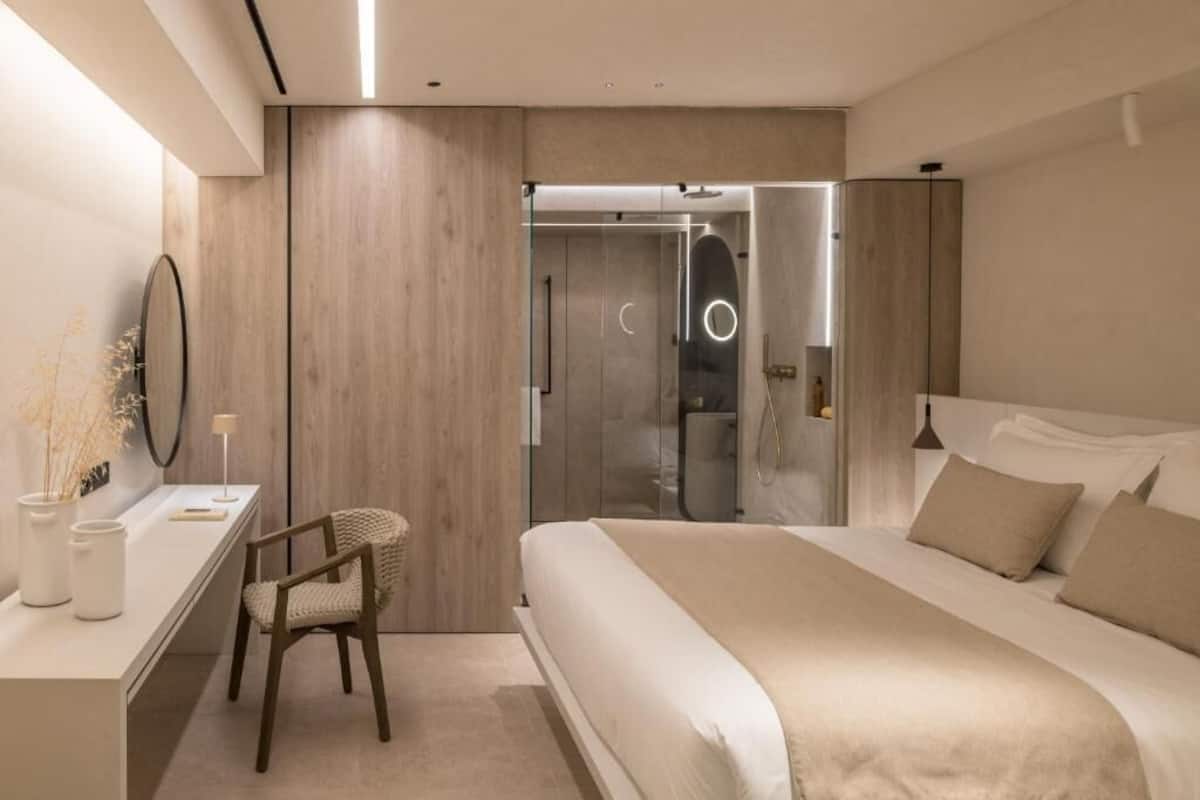Infinity Villa with Panoramic Sea View and Hot Tub | 1 bedroom, in-room safe, soundproofing, iron/ironing board