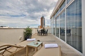 Penthouse Supérieur | Vue de la chambre
