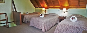 Familienbungalow, 2 Schlafzimmer, Balkon