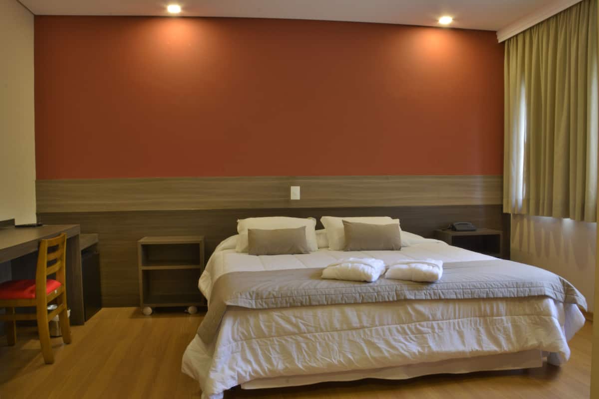 Minibar, desk, blackout curtains, free WiFi