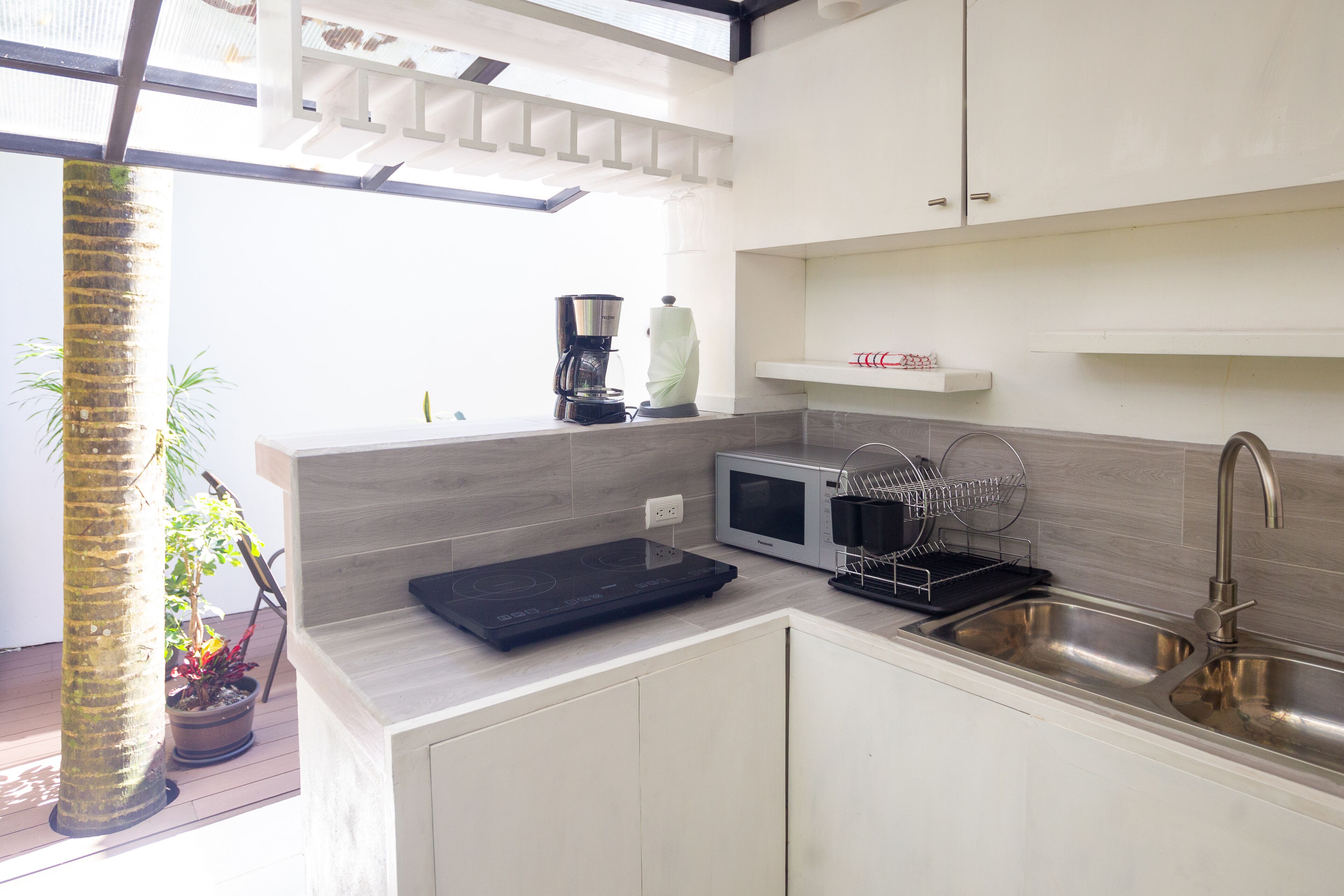 family room | 1 bedroom, premium bedding, minibar, in-room safe