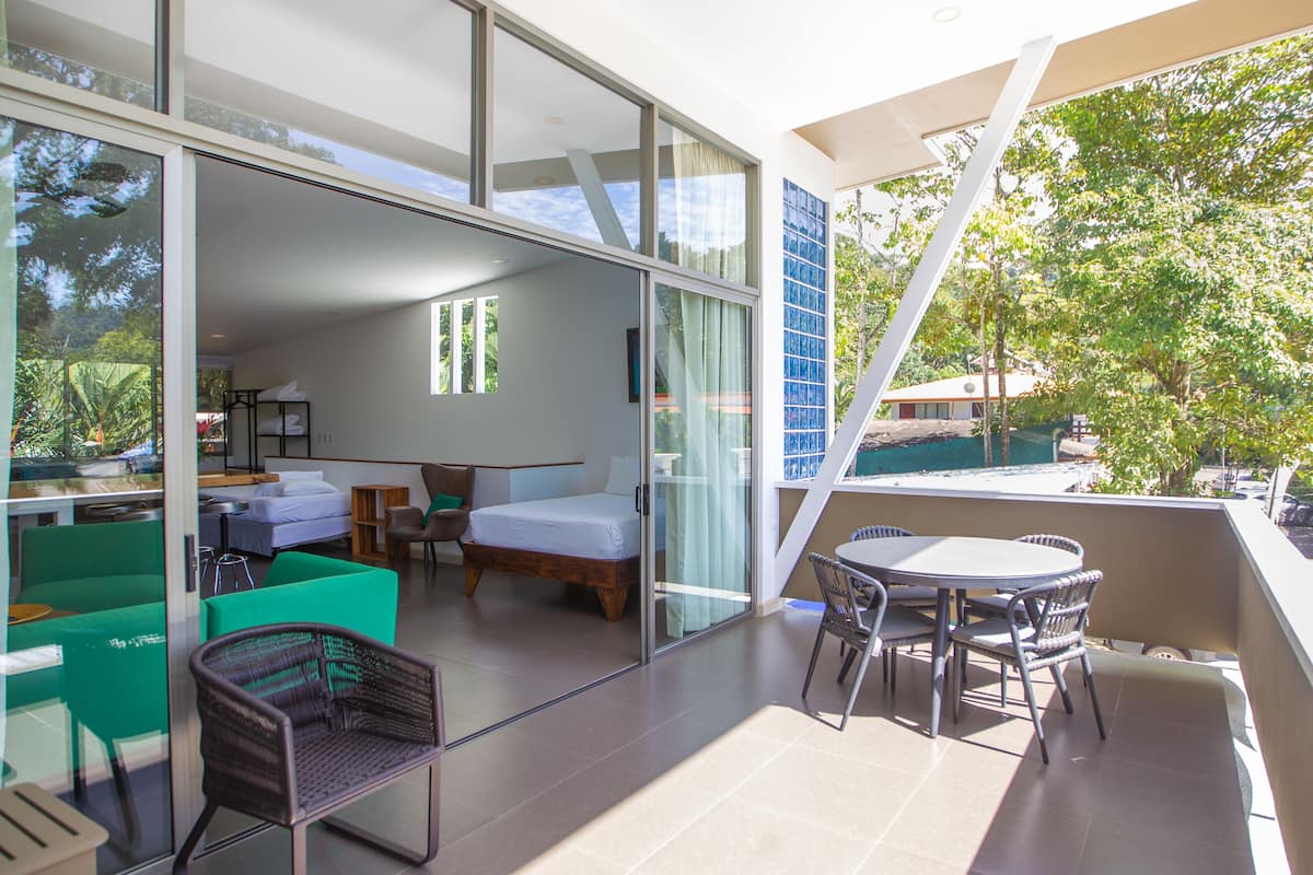 Familie studio suite | Terras