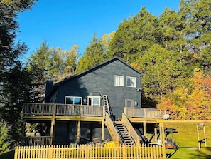Luxury House, Multiple Bedrooms, Balcony, Lake View | Front of property - Sunny Point Resort Cottages and Inn (Seguin)