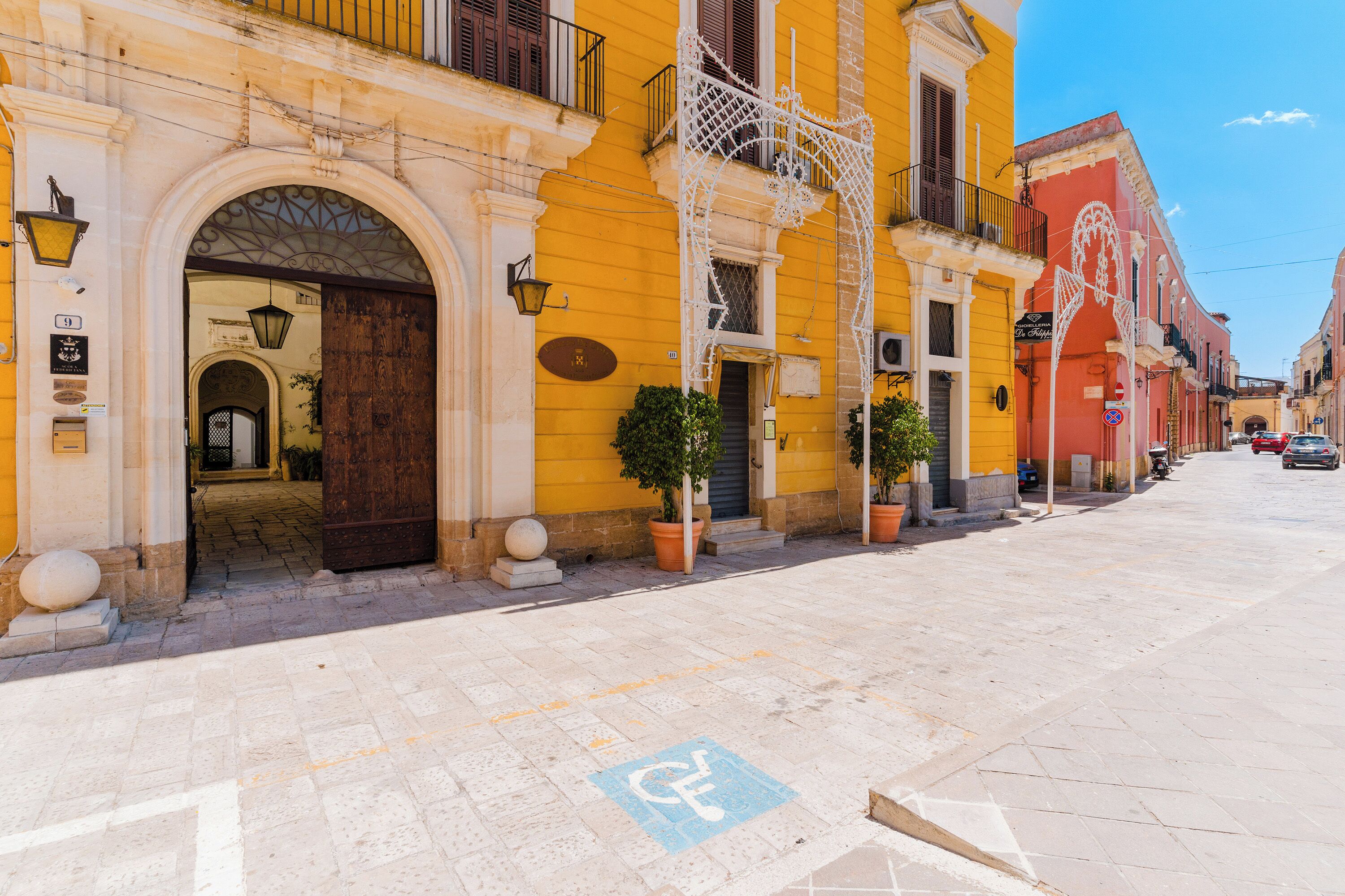 Fassade der Unterkunft