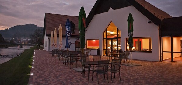 Façade de l’hébergement