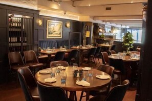 Dîner servi sur place